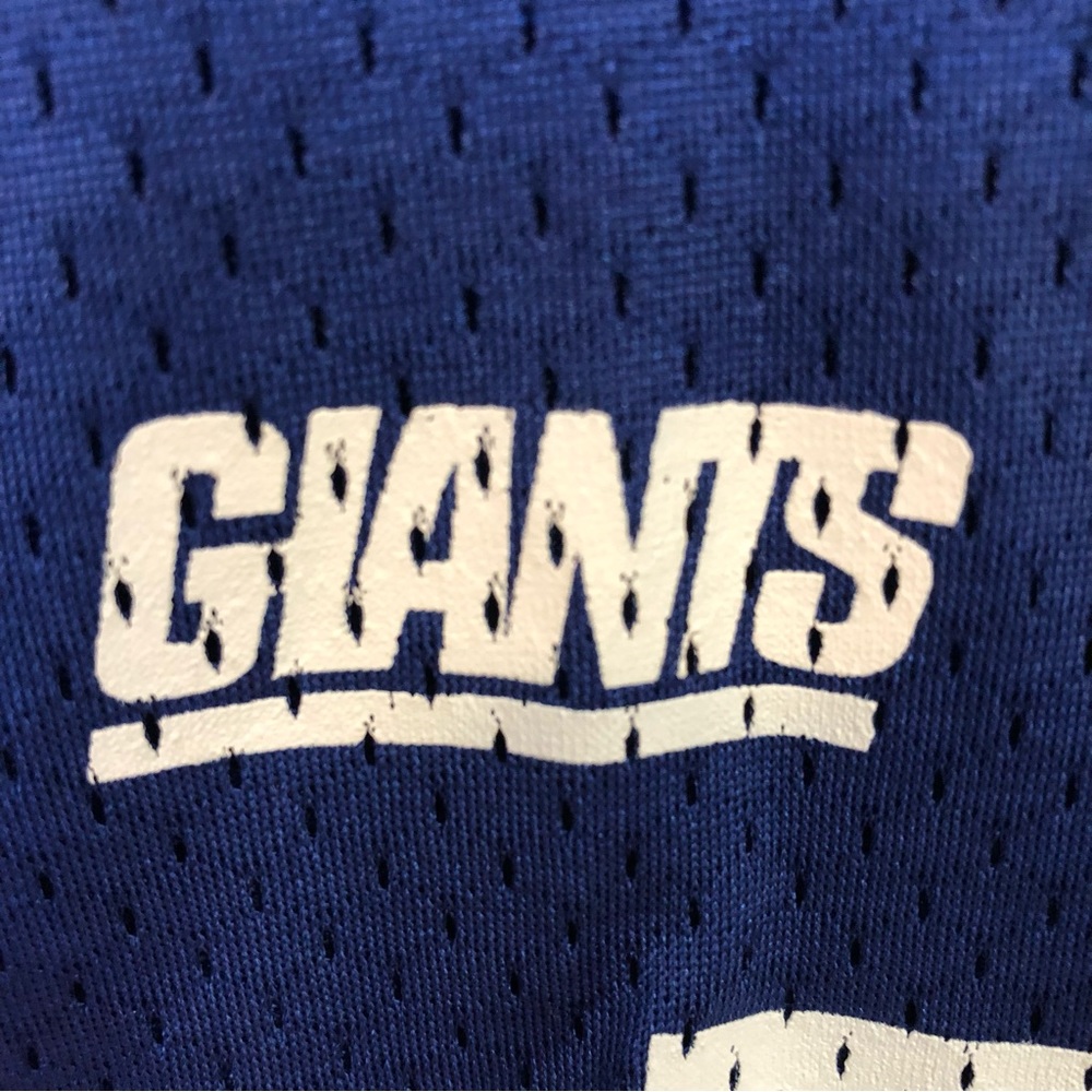 Vintage Reebok NYG Giants NFL Replica Jersey Dayne 27 Blue Men’s Large EUC - Picture 6 of 10